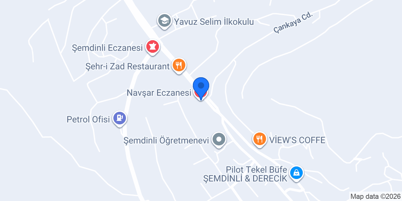 Navşar Eczanesi konumu