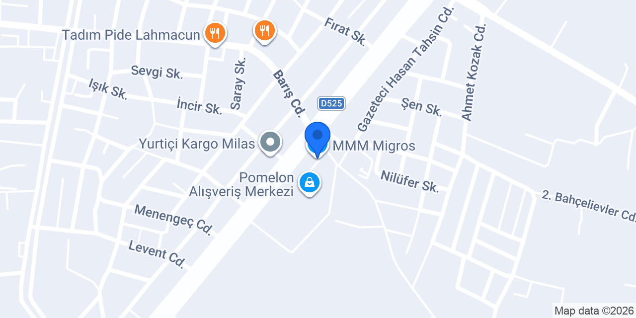 MMM Migros konumu