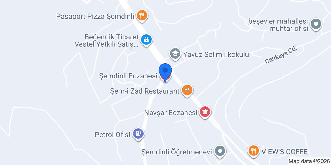 Şemdinli Eczanesi konumu