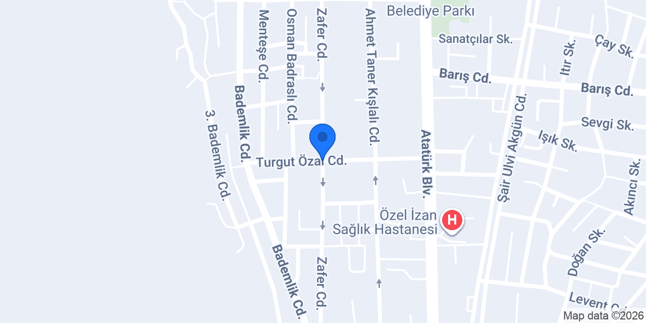 Opr. Dr. Ziyanur Başer konumu