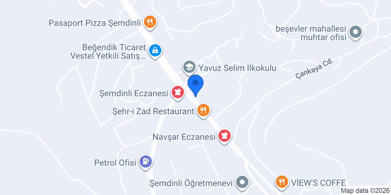 MAVİ ECZANESİ konumu