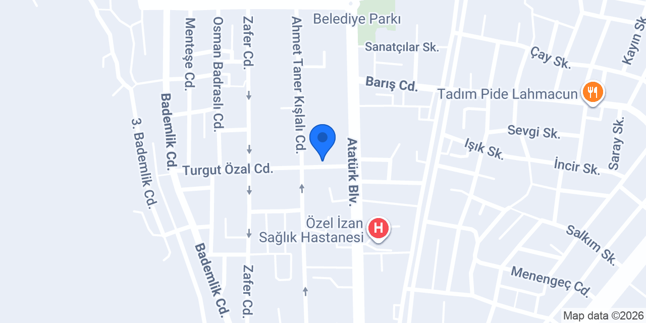 Ege Eczane Optik konumu