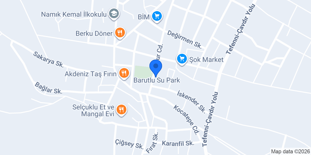 Dervişoğlu Pide ve Şiş Salonu konumu