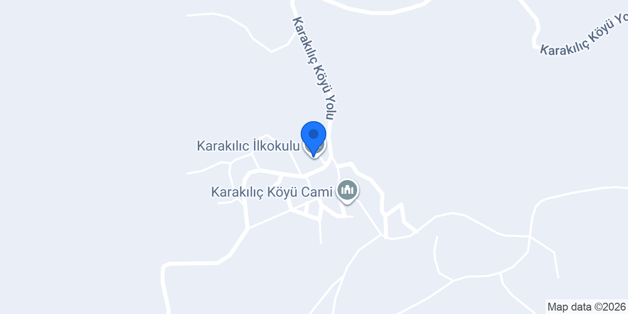 Karakılıc İlkokulu konumu