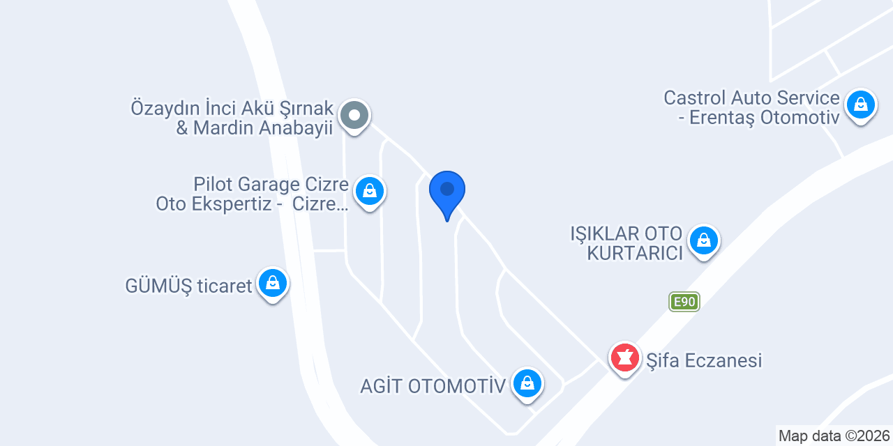 Dilan Oto Cam konumu