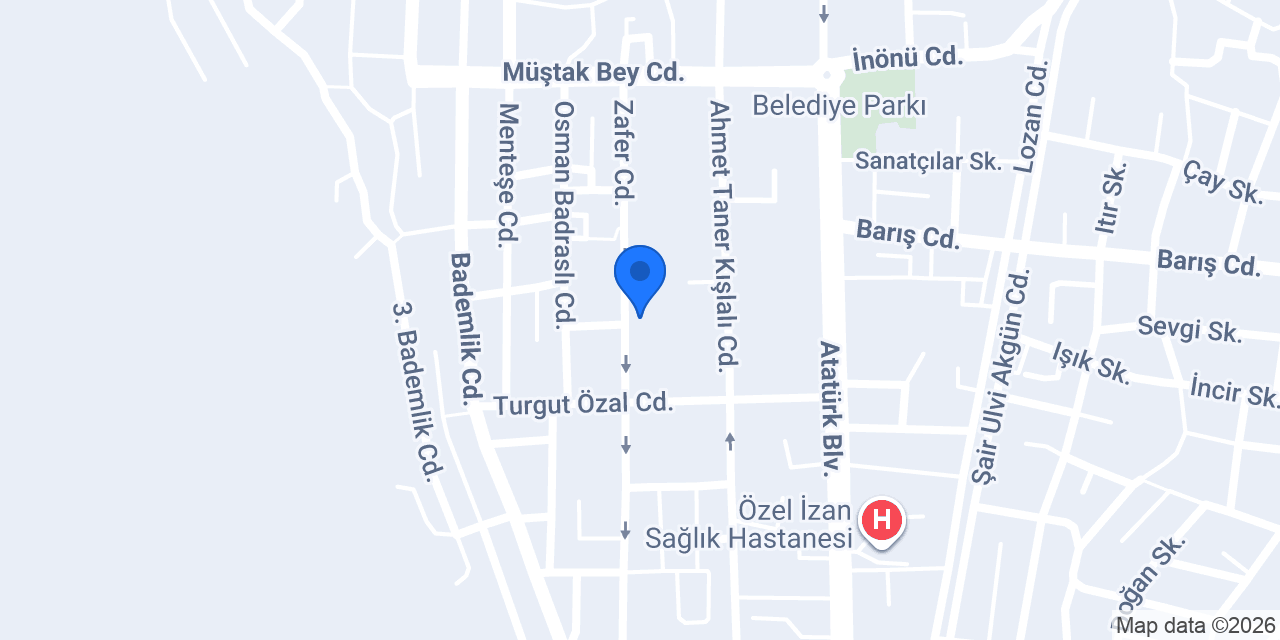 Avukat Baran Aldemir Hukuk Bürosu konumu