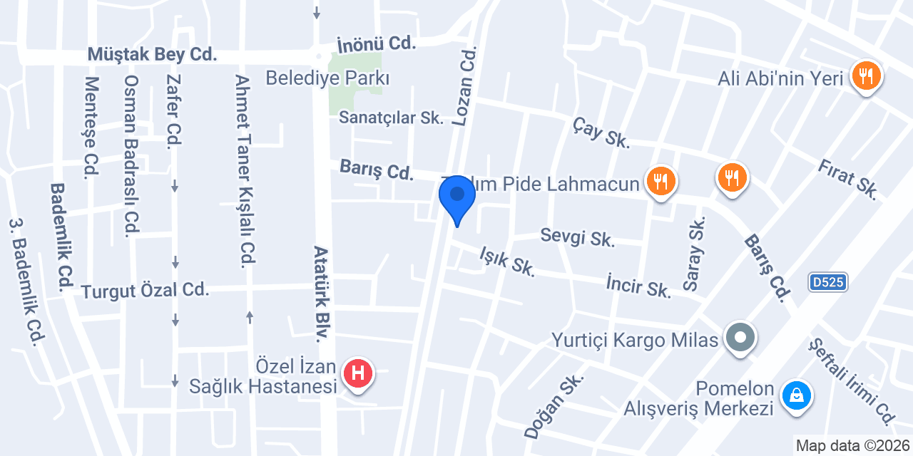 Afacan Gündüz Bakım Evi konumu