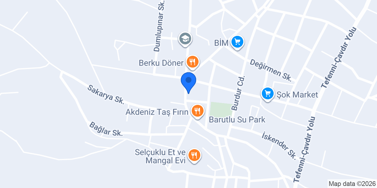 Tefenni emlak konumu