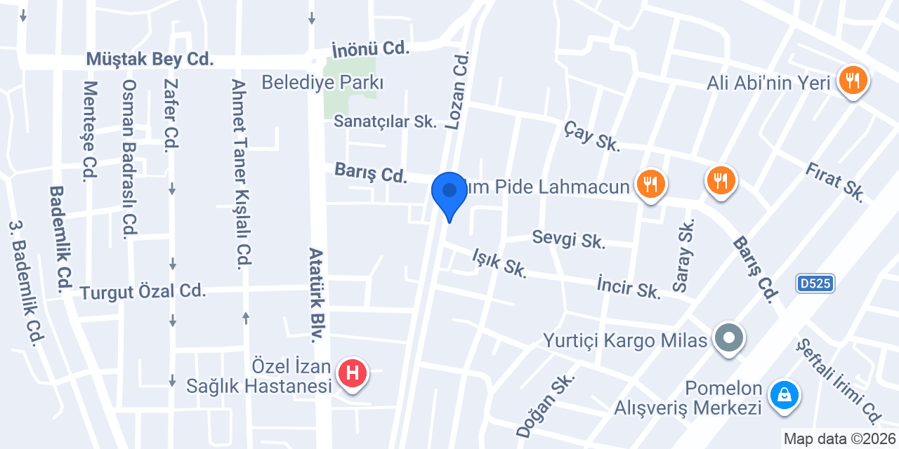 Ali Çörek Hair Saloon konumu