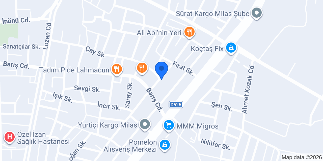Olea Emlak konumu