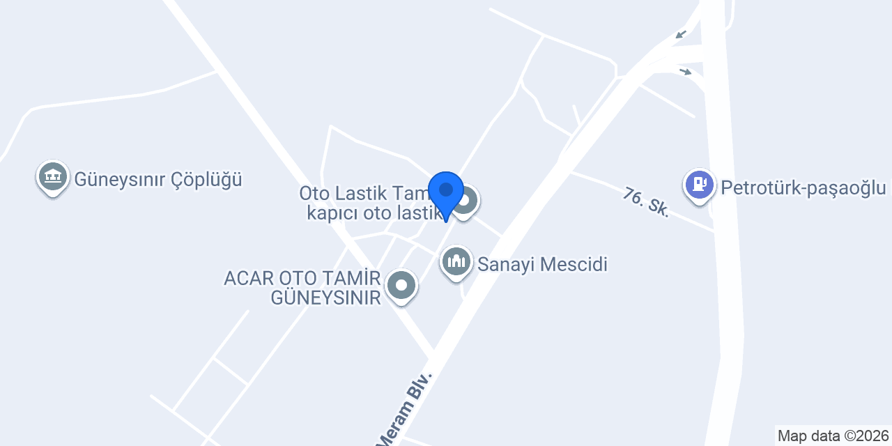 SÜRÜCÜ POMPA konumu