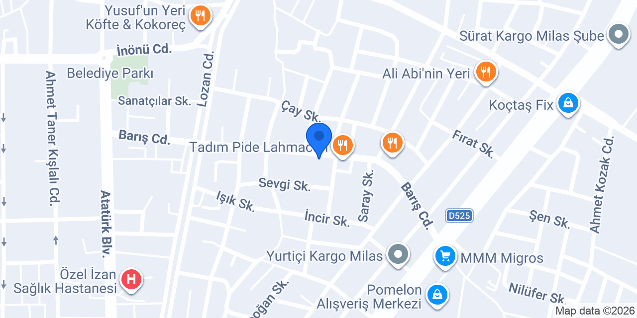 Vitamin Öğrenci Etüt Merkezi konumu