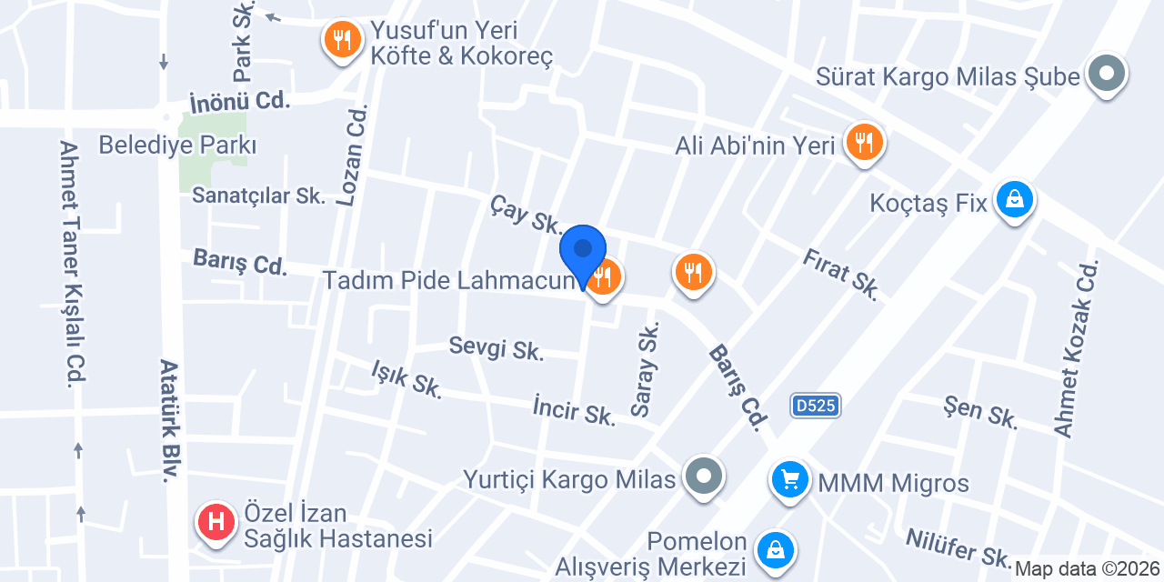 Bülent Demir Avukatlık Bürosu konumu