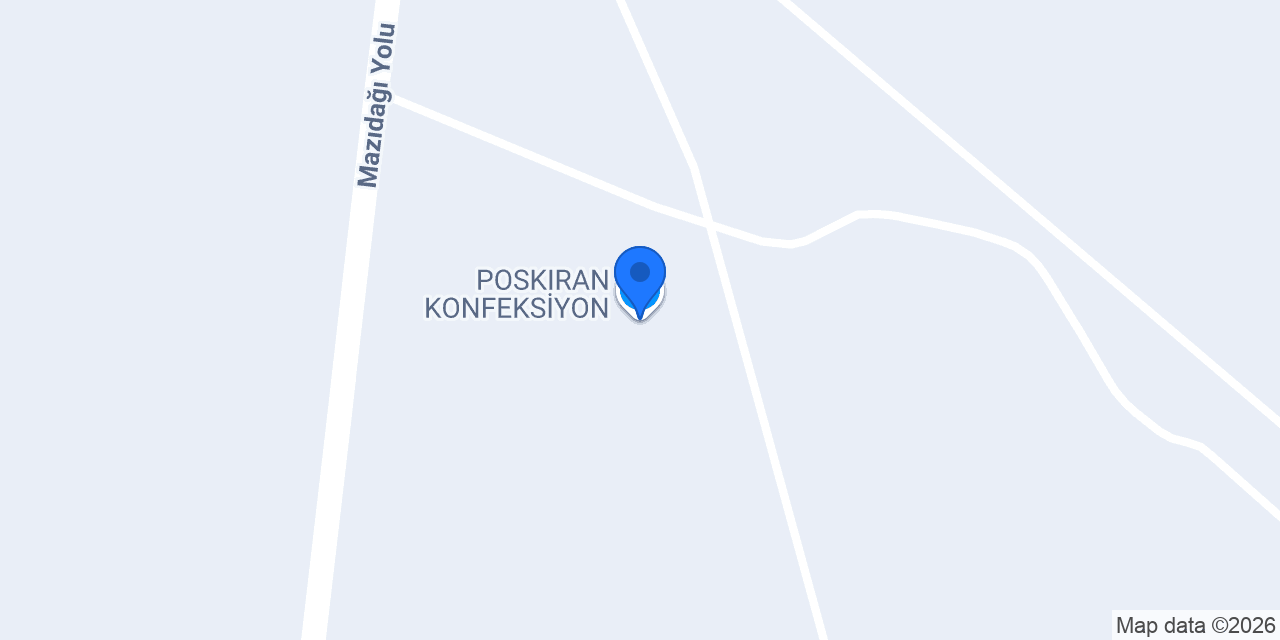 POSKIRAN KONFEKSİYON konumu