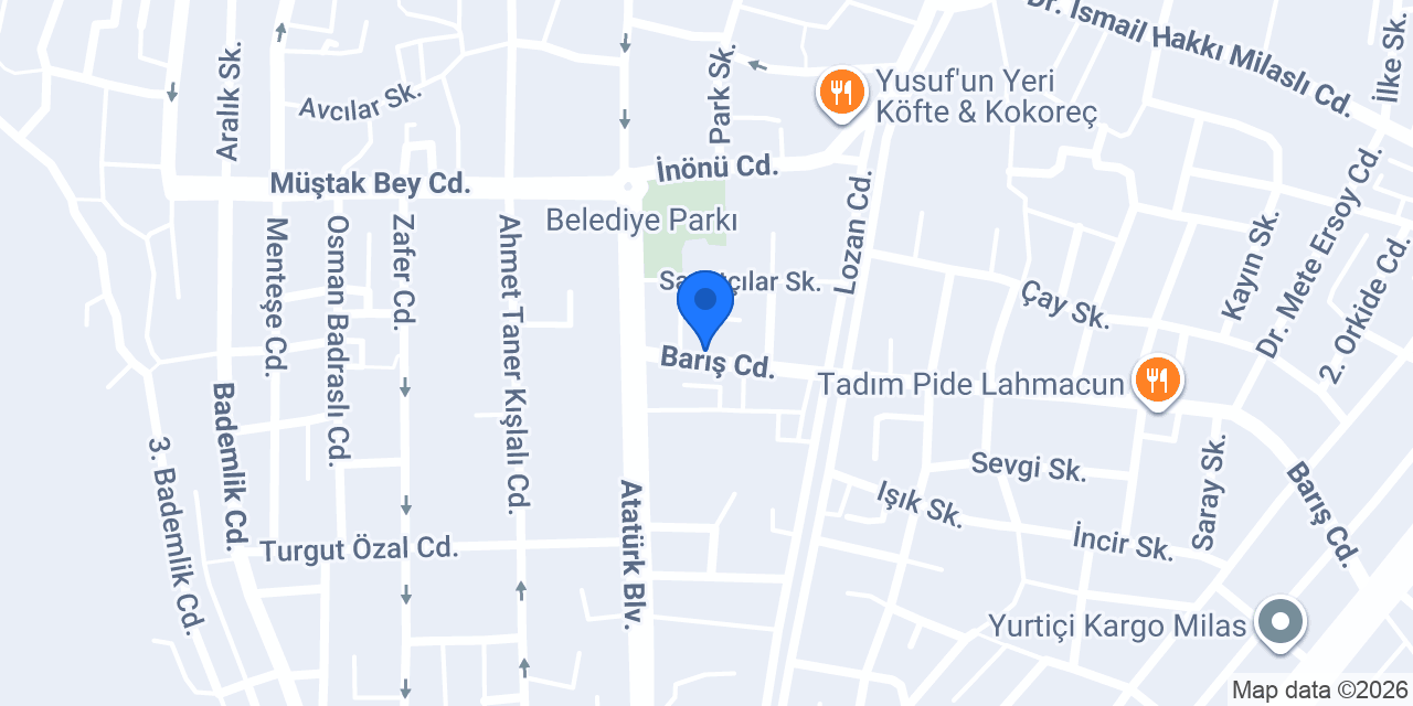 Karizma Berber Salonu konumu
