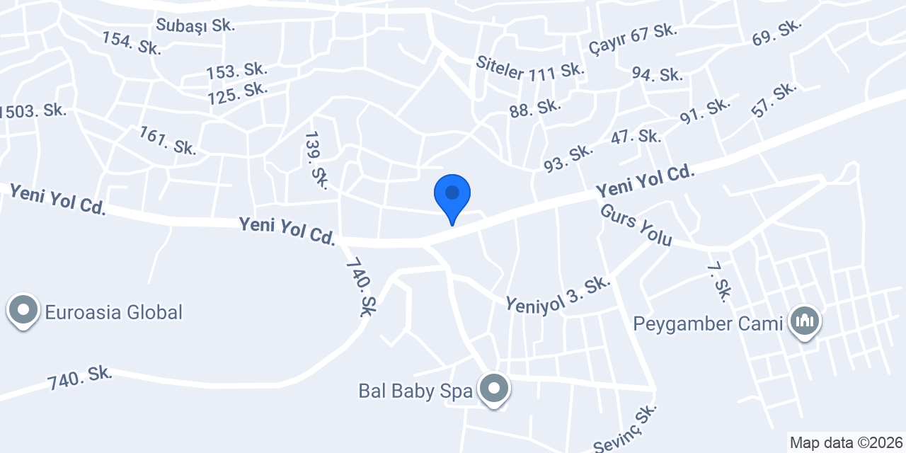 Rüya bayan dikim evi konumu