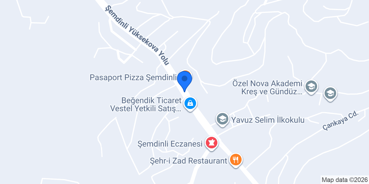 Tekin Mobilya konumu