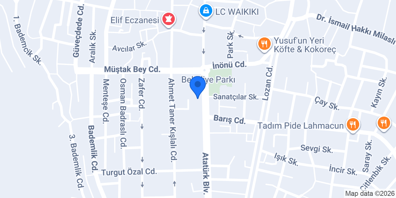 Akçakır Eczanesi konumu