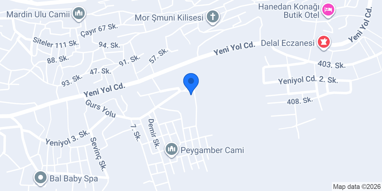 Anafartalar Ortaokulu konumu