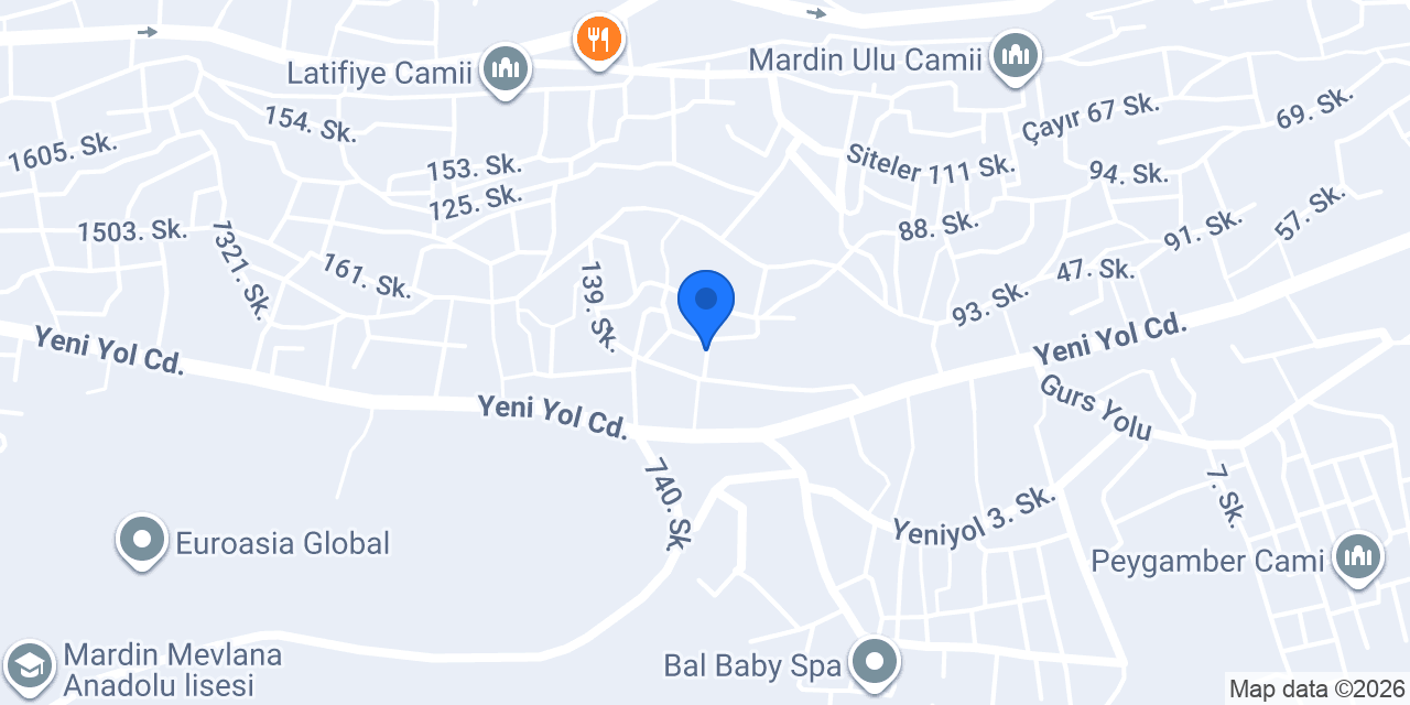 Kasım Halfeti Cami konumu