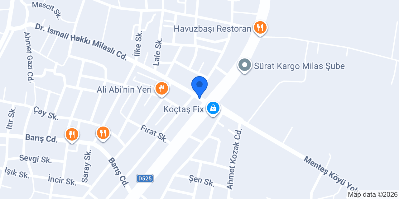MİLAS 5. NOTERLİK konumu