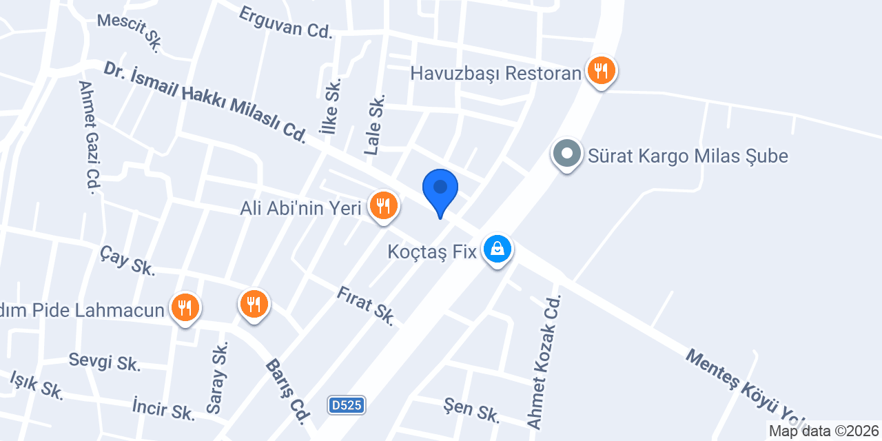 Mimar Gözde Dere Karataş konumu