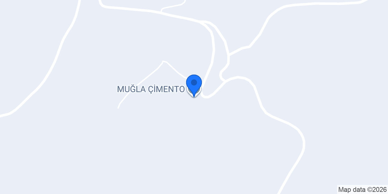MUĞLA ÇİMENTO konumu