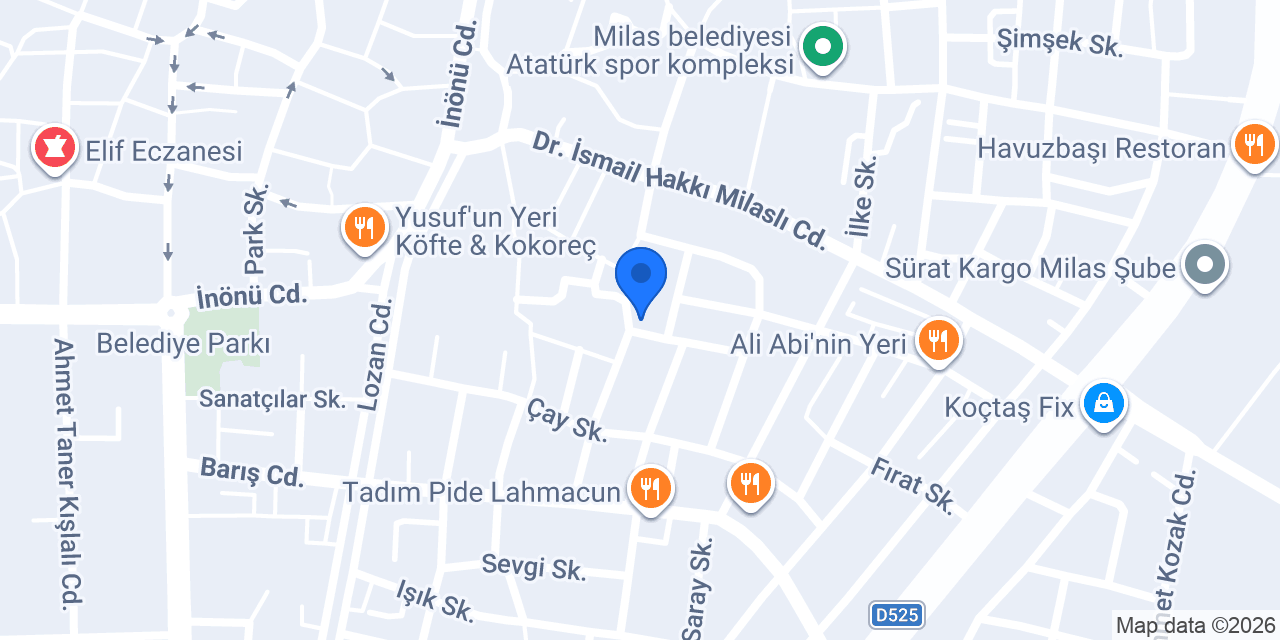 Hayıtlı Mh. Muhtarlığı konumu