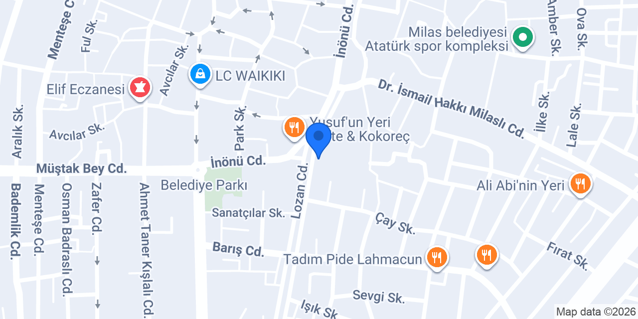Milas Kampüs Kurs konumu