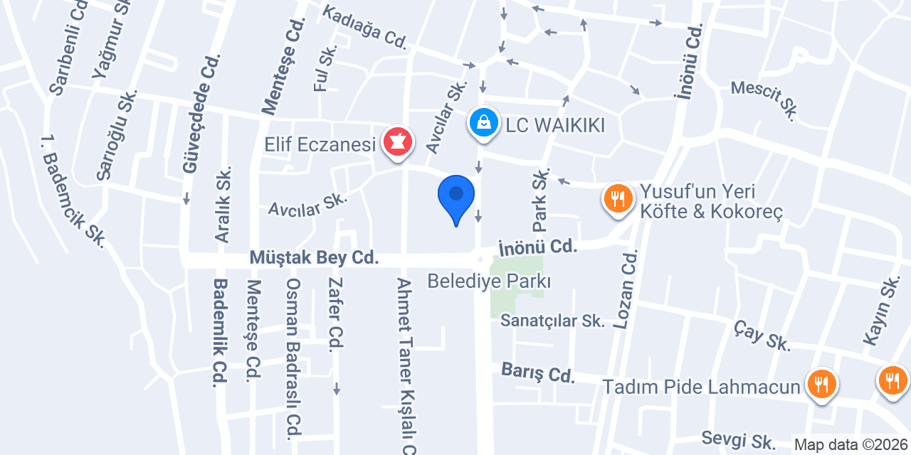 Sakarya İlkokulu konumu
