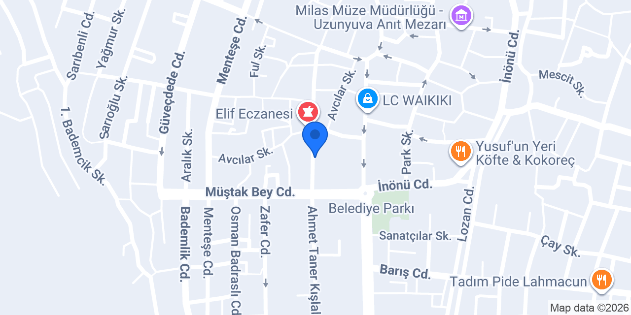 Zühre Kırtasiye konumu