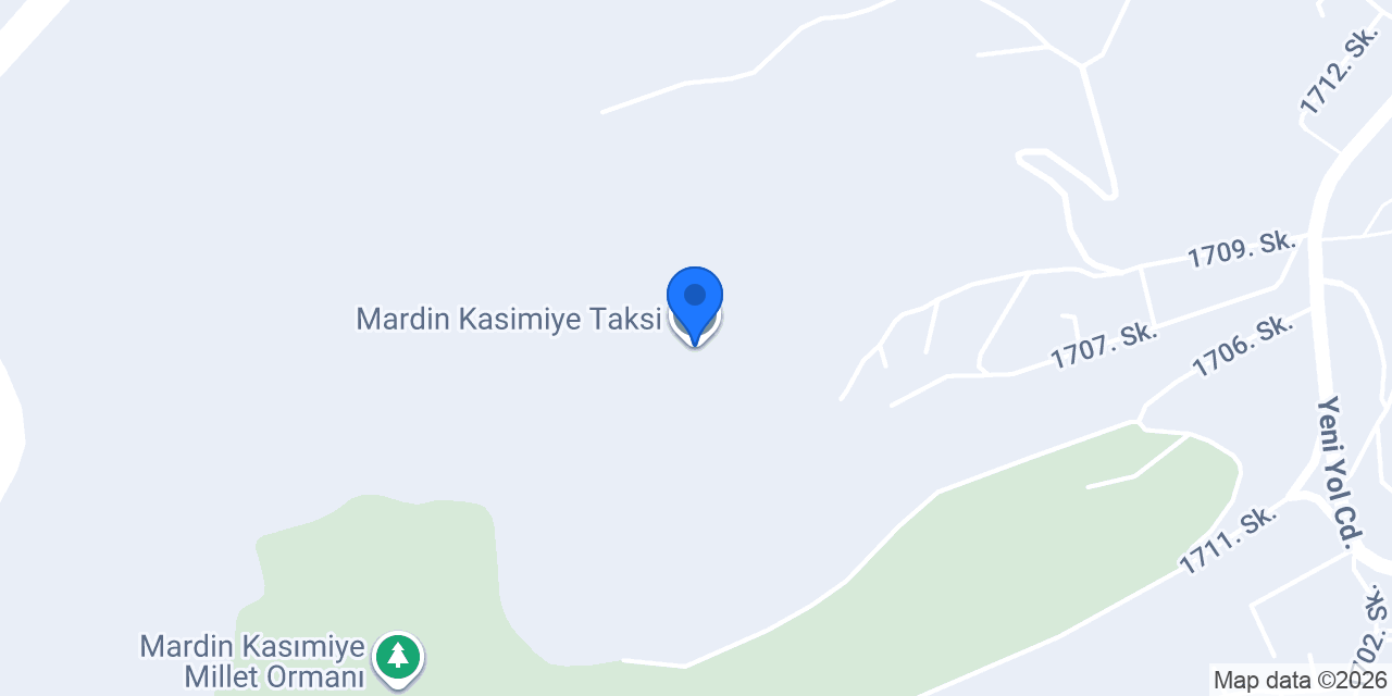 Mardin Kasimiye Taksi konumu