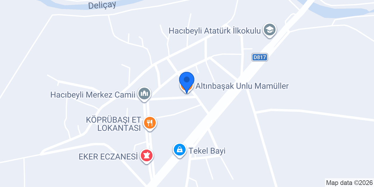 Altınbaşak Unlu Mamüller konumu
