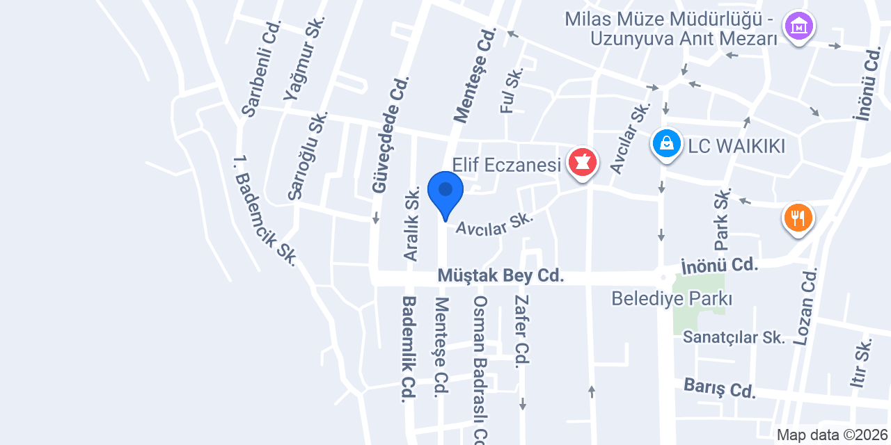 Nokta Züccaciye konumu