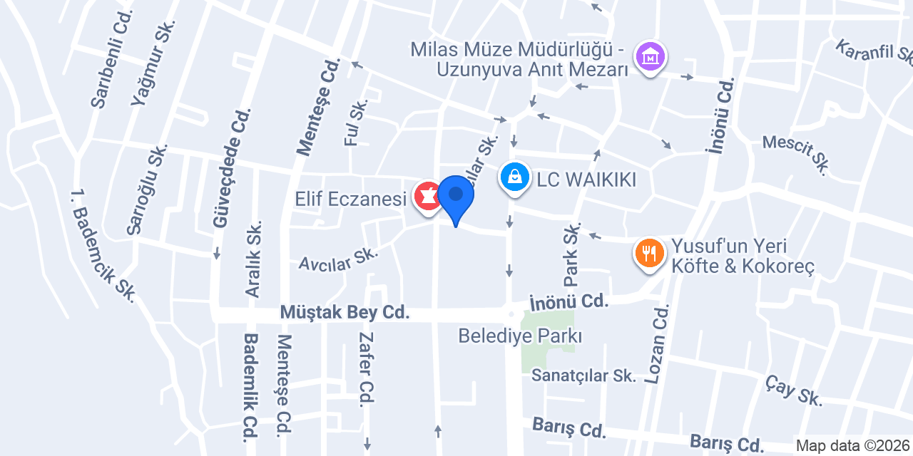 C&B Hukuk ve Danışmanlık Bürosu konumu