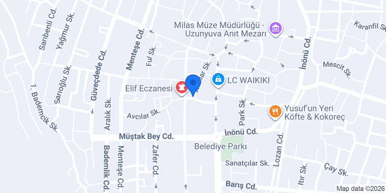 MEDİKAL MİLAS konumu