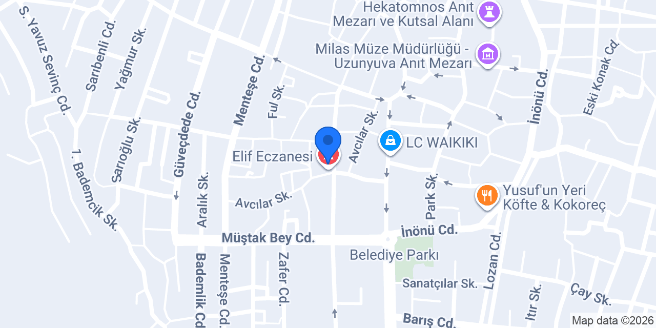 Diş Hekimi Ali Demir konumu