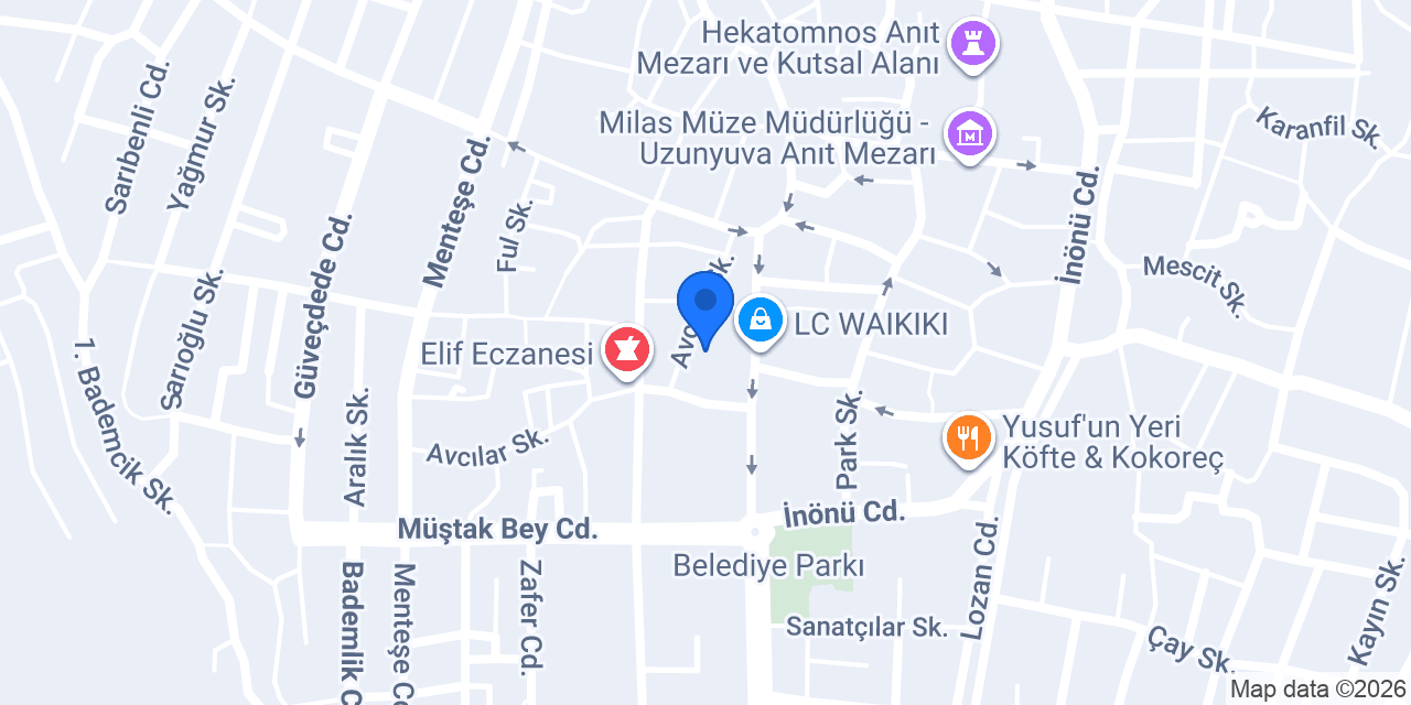 MİLAS GLOBAL SİGORTA konumu