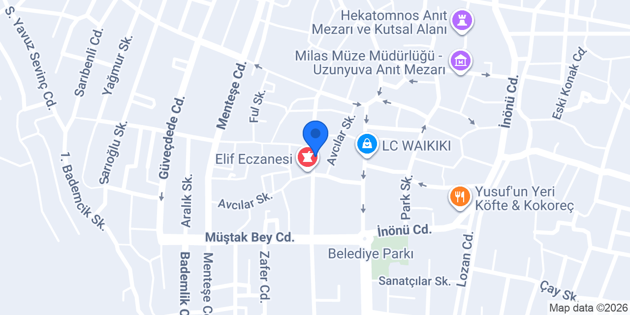 MİLAS EFE ANAHTAR konumu