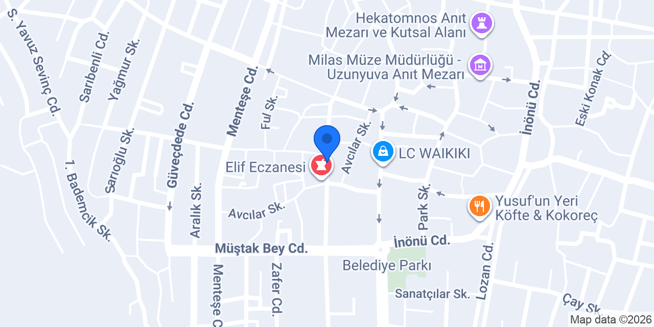 Avcılar Mimarlık konumu