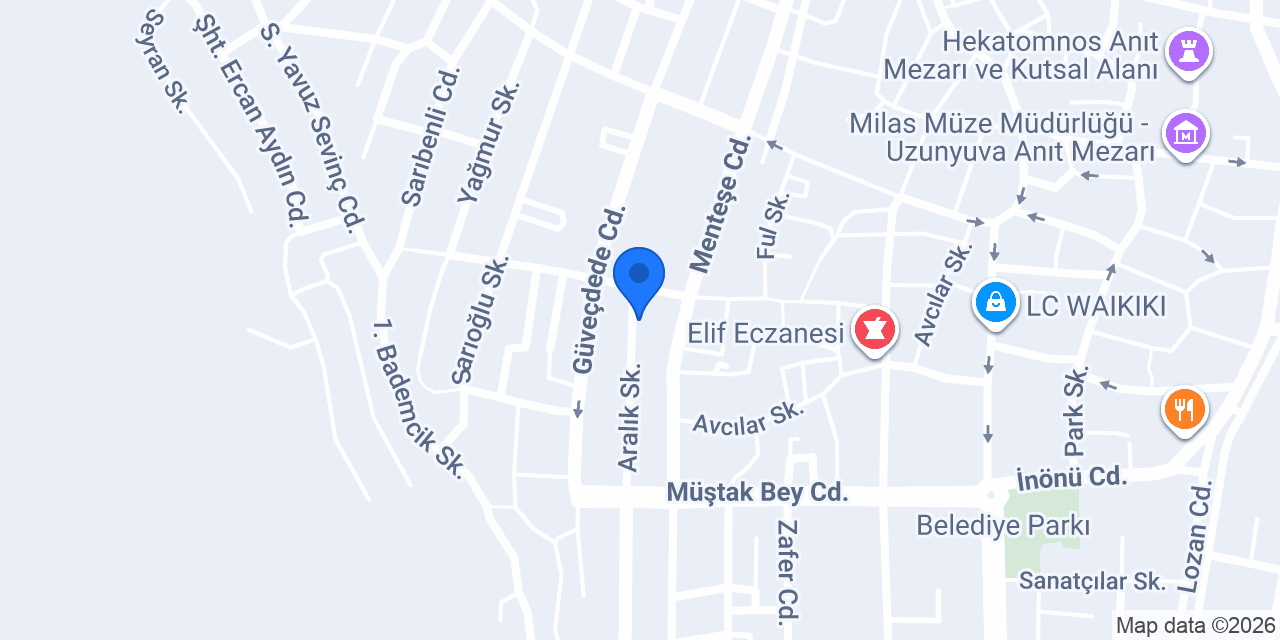 BCH Yapı - Mühendislik - İnşaat Tah. Emlak Tic. Ltd. Şti. konumu