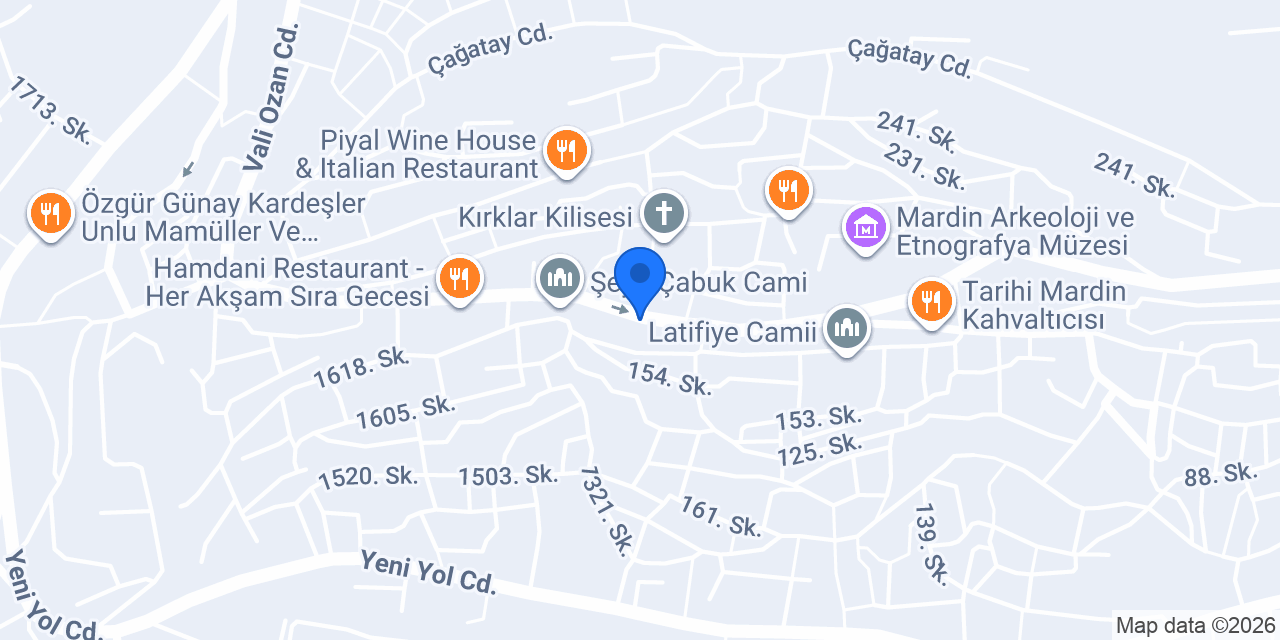 Mert Optik konumu