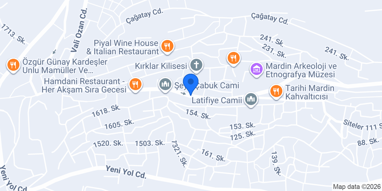 Hubo’ Süryani Şarapçılık konumu