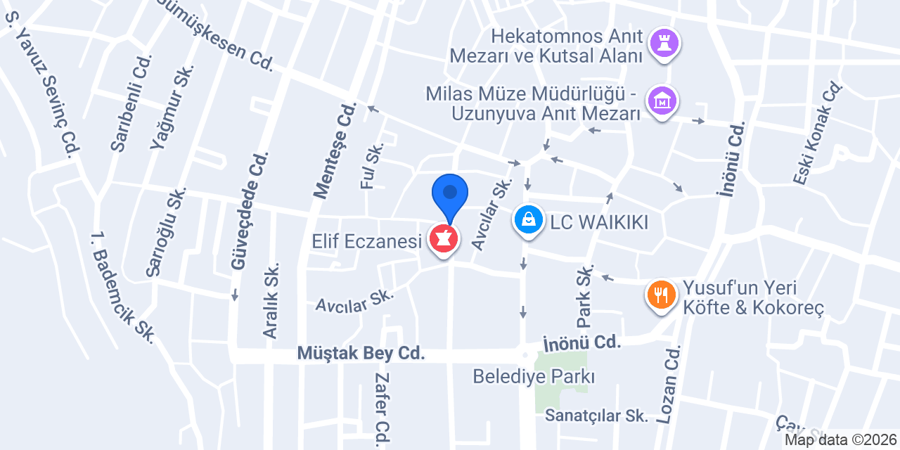 Es Döner konumu