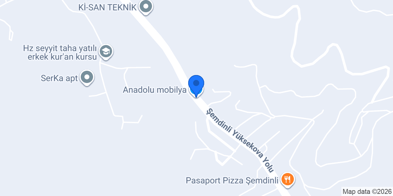 Anadolu mobilya konumu
