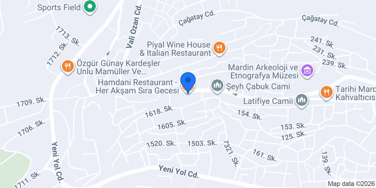 Hamdani Restaurant - Her Akşam Sıra Gecesi konumu