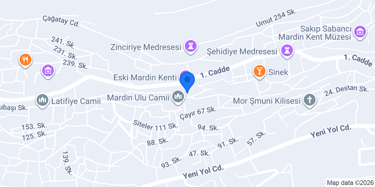 SEV SANAT EVİ konumu
