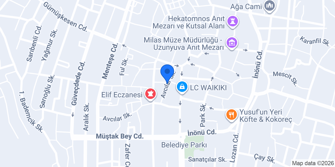 Yonca Matbaası konumu
