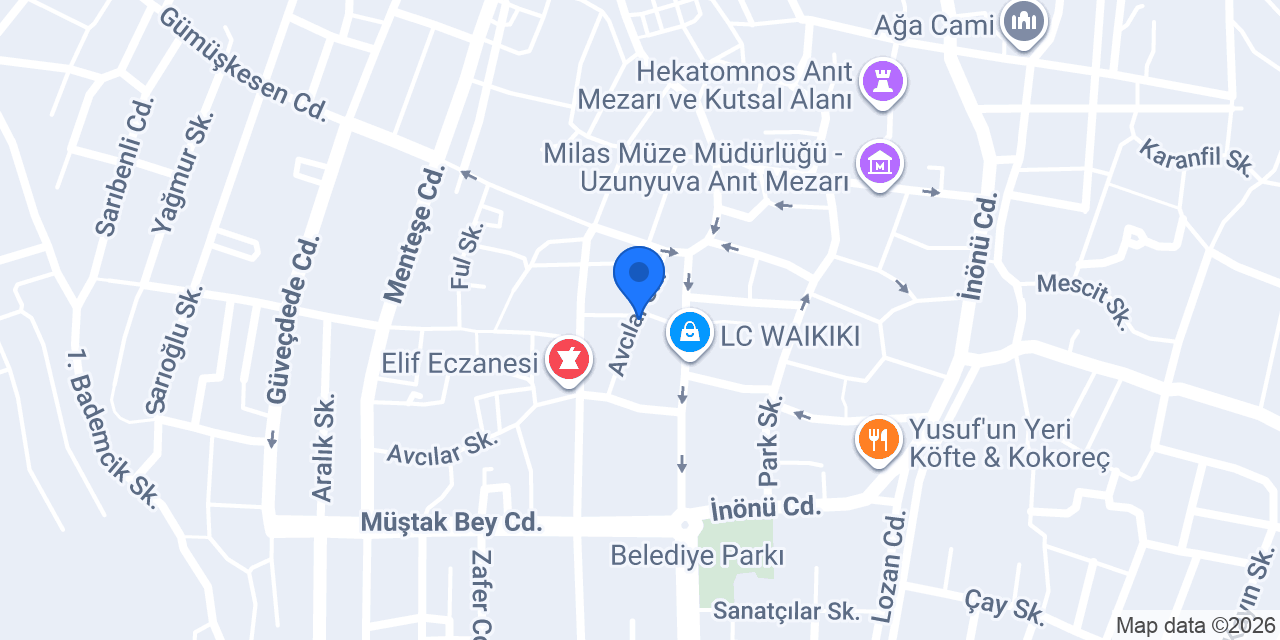 AVUKAT YAVUZ CELİL MAVİOĞLU & MAVİOĞLU HUKUK VE DANIŞMANLIK BÜROSU konumu