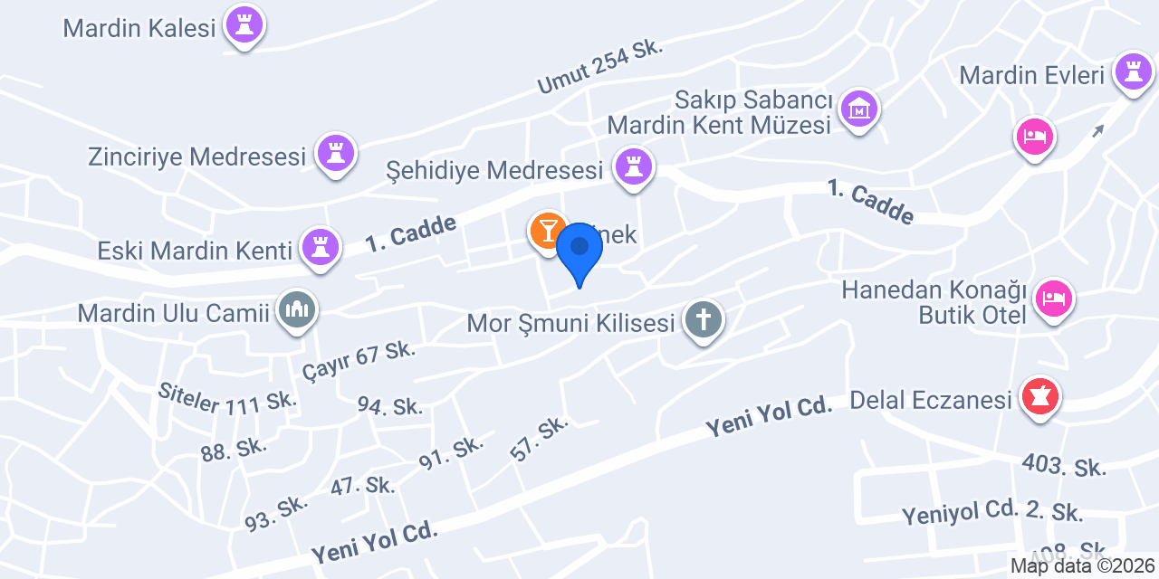 Selçuklu Konağı konumu